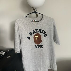 Limited edition A Bathing Ape Gray T-Shirt -RARE!
